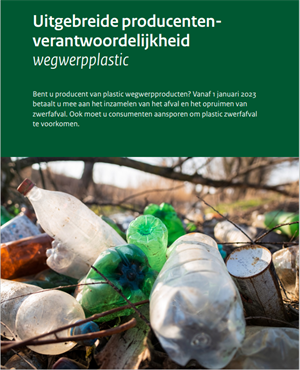 Brochure Uitgebreide producentenverantwoordelijkheid wegwerpplastic.