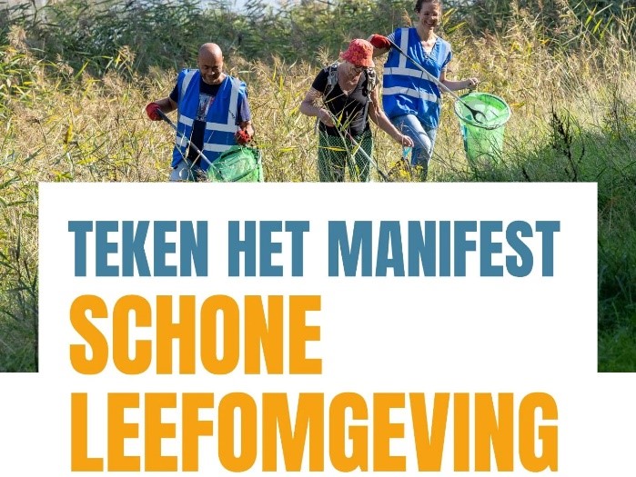 Oproep om het manifest schone leefomgeving te tekenen