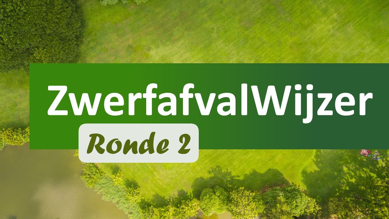 ZwerfafvalWijzer ronde 2